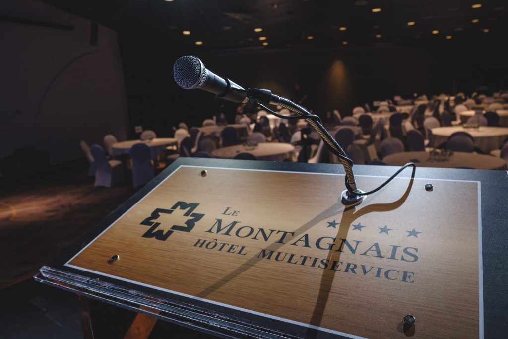 Salle de conférence, de réunion, colloques et congrès au Saguenay